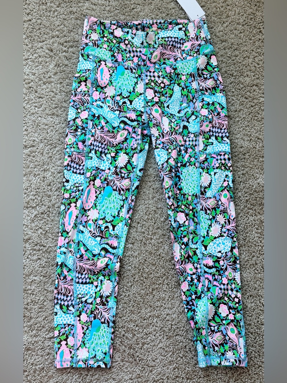 NEW COLLECTION Lilly Pulitzer High Rise Leggings sz M - Picture 2 of 2